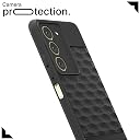 Pikkme Back Cover for Realme 14x 5G Camera Protection 3D Hexa Cube Design Silicone Protective Bumper Case (Black) gallery image