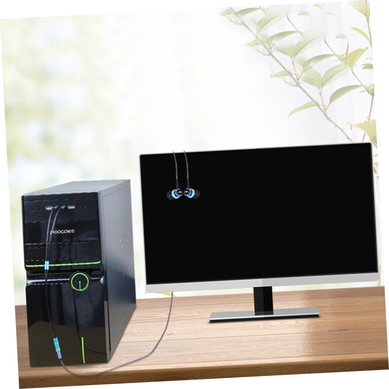 Uonlytech 10stücke Kopfhörer y Splitter Kabel Männlich Weiblich Audioadapter Für Pc Und Laptop Flexibles Und Robust