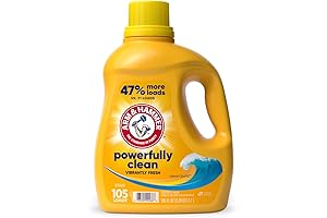 Arm & Hammer Clean Burst Liquid Laundry Detergent: Crisp, Long-Lasting Freshness