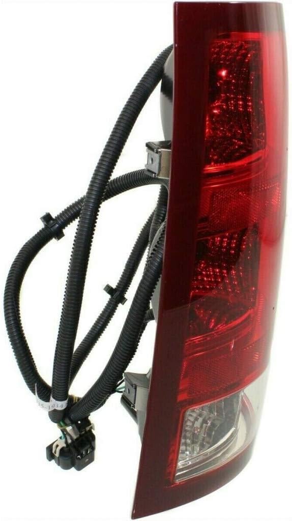 CarLights360 For GMC Sierra 2500 HD Tail Light Assembly 2011 Passenger Side 2nd Design DOT Certified For GM2801250 | 20840274