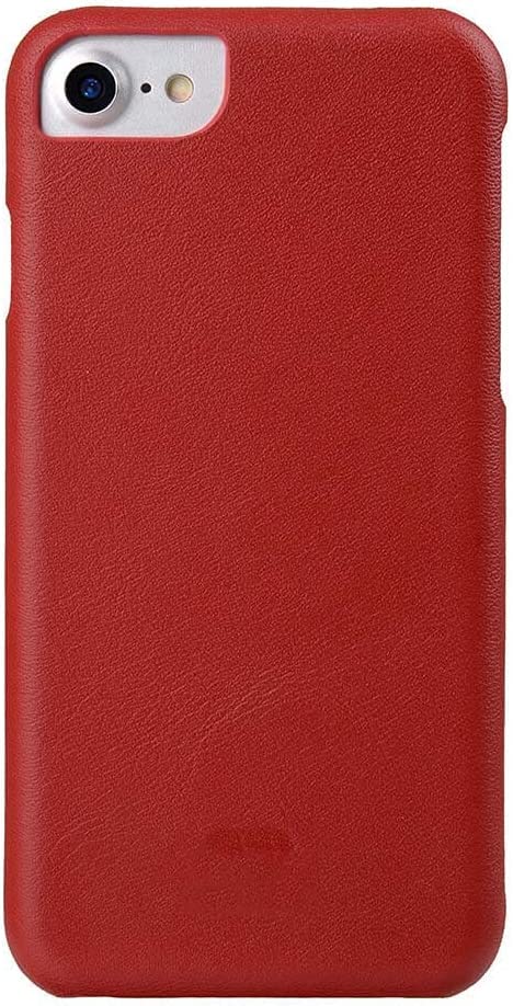 Coque iPhone SE 2020 en cuir floqué arrière et doublure antichoc couleur B