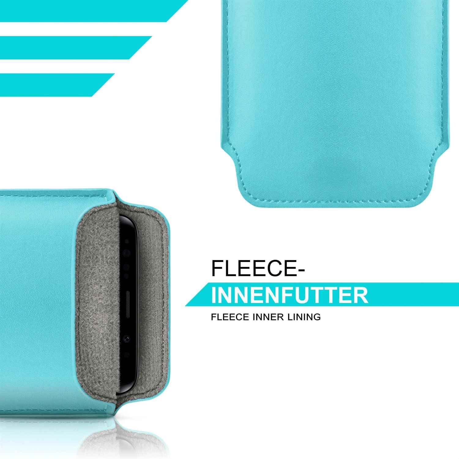 Funda Moex Para Google Pixel 6a: Ultra Fina, De Piel Vegana Y Con Correa Para Sacar El Móvil Fácilmente. Protección 360° Total