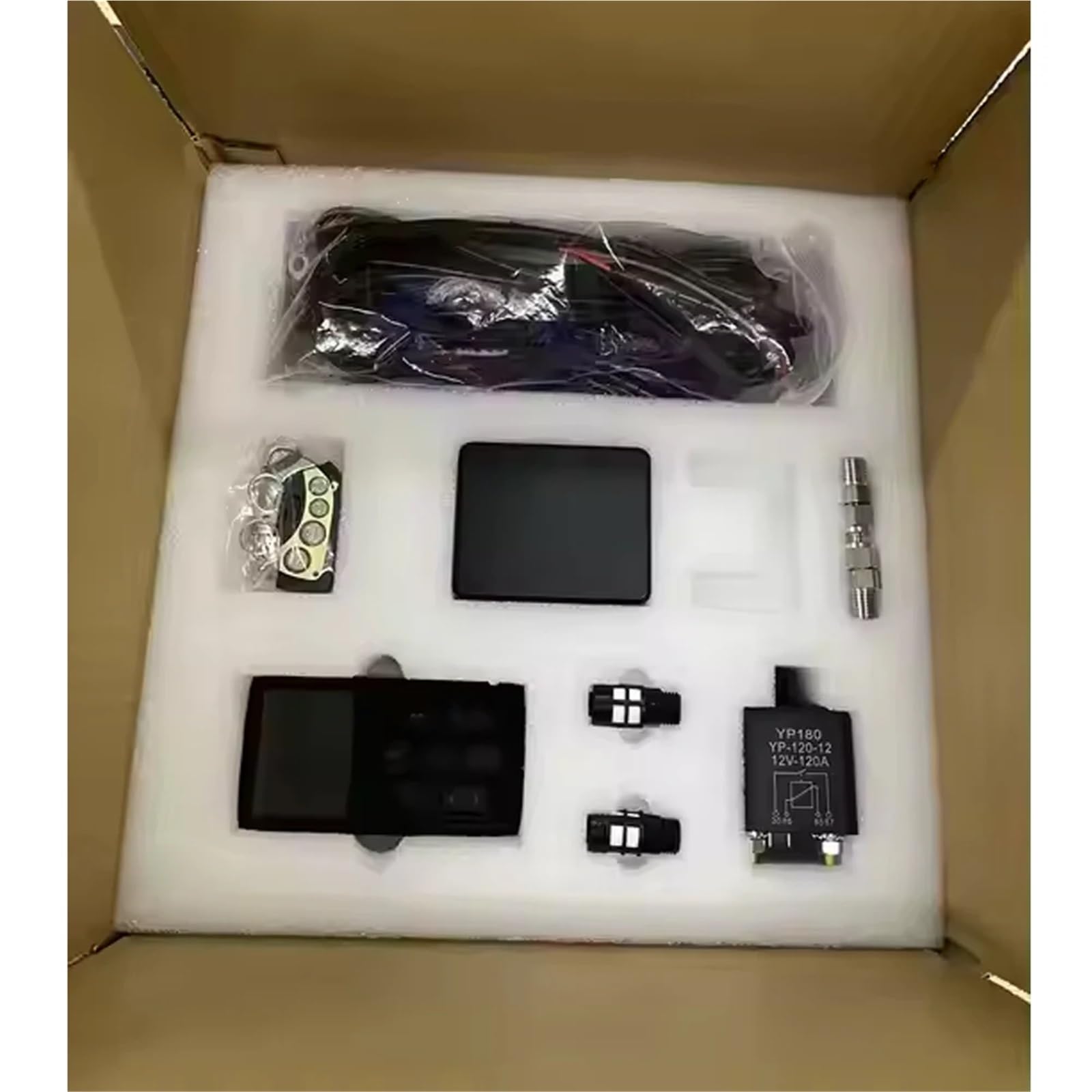 Amortyzatory samochodowe,amortyzatora Elektroniczna jednostka sterująca zawieszeniem pneumatycznym z pamięcią 3-segmentową, dwukierunkowy układ sterowania (bez Bluetooth)