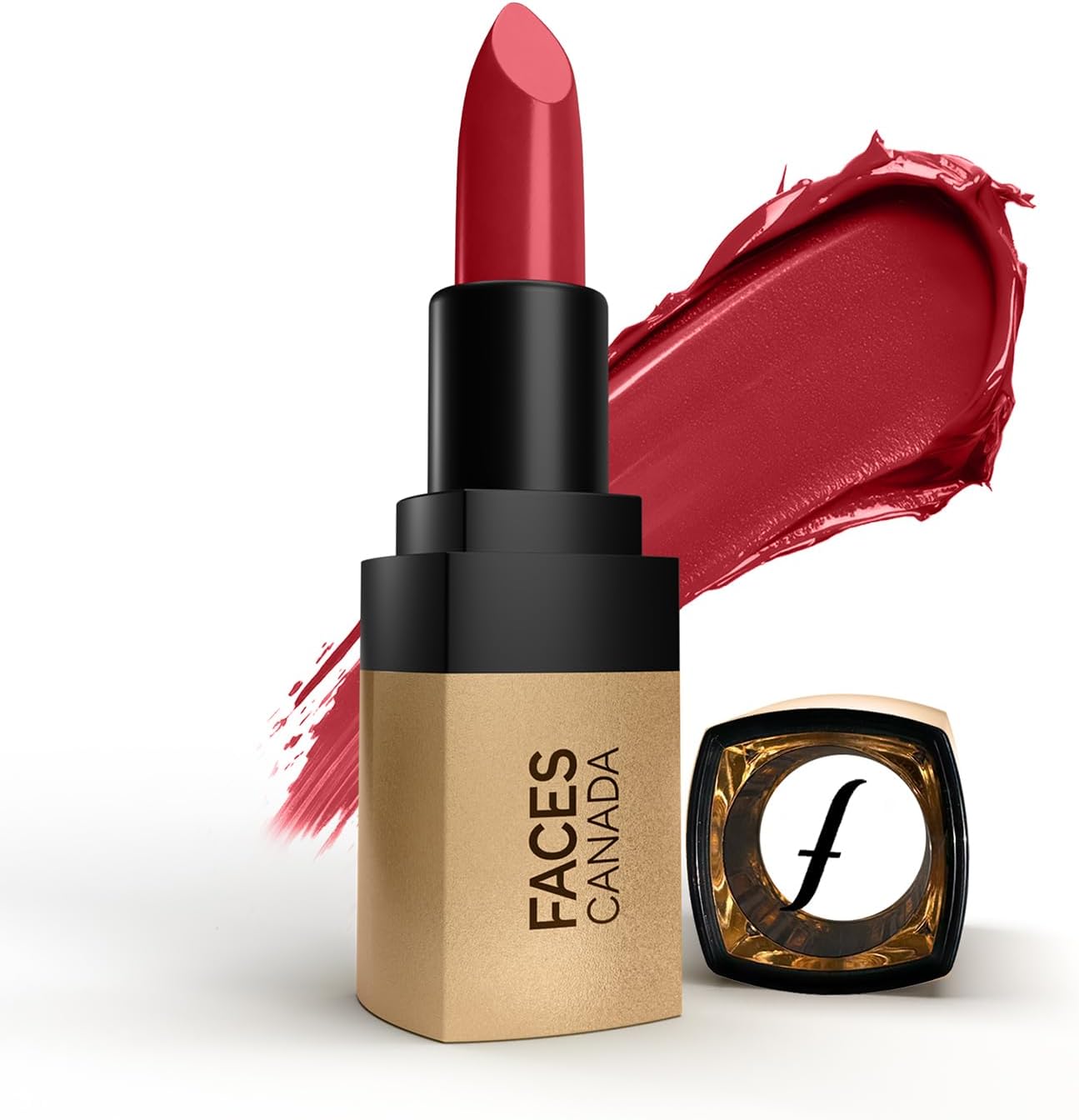 FACES CANADA Comfy Matte Velvet Touch Lipstick - Cherry Pie 02, 4.2g | Velvety Matte Finish | 8HR Longstay | Intense Colour | Hydrating Lips | Smooth Application