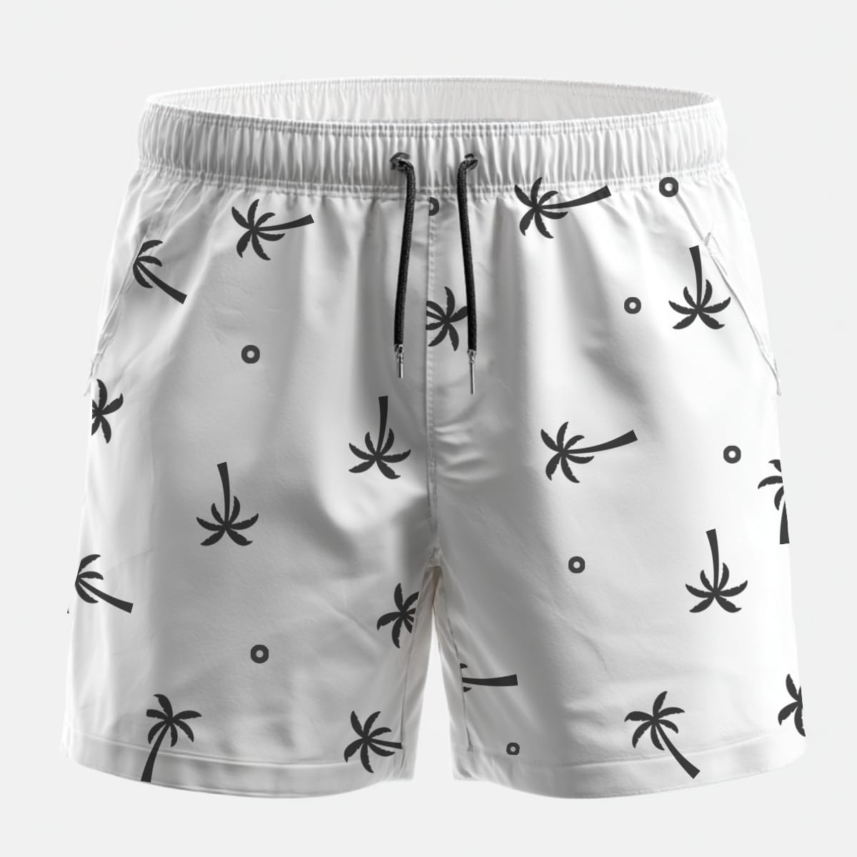 Kit Com 2 Bermuda Praia Masculina Tecido Leve Secagem Rápida