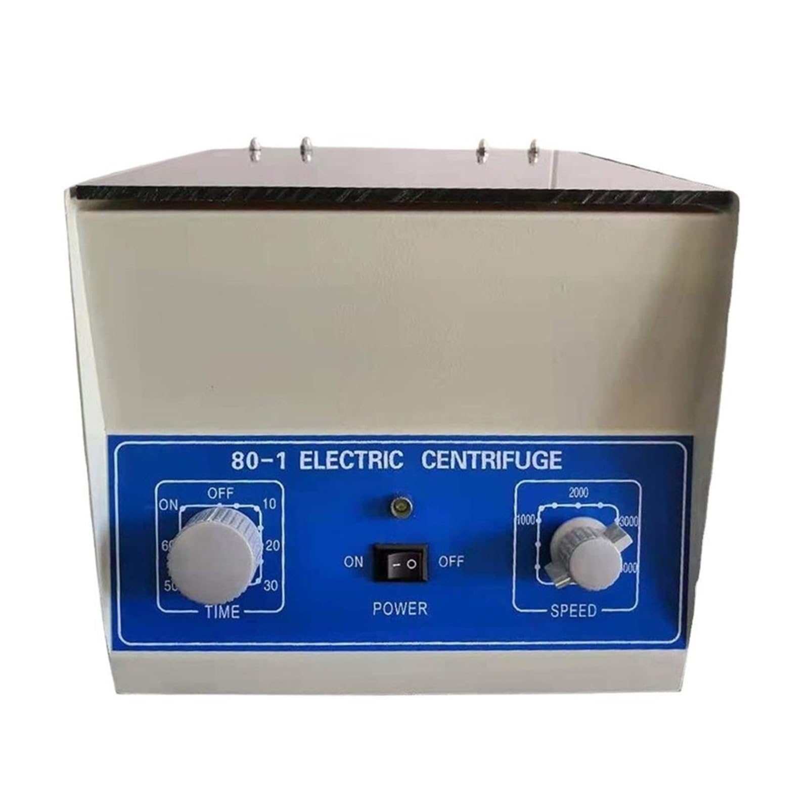 Centrífuga de Sangre PRF de sobremesa de Baja Velocidad 80-1 for Laboratorio, centrífuga clínica médica de 4000 RPM con Rotor de 6 x 20 ml(Brown)