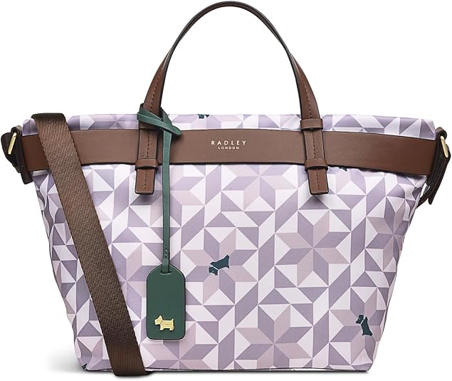 RADLEY London Marquetry Responsible Small Ziptop Grab Handbag for 