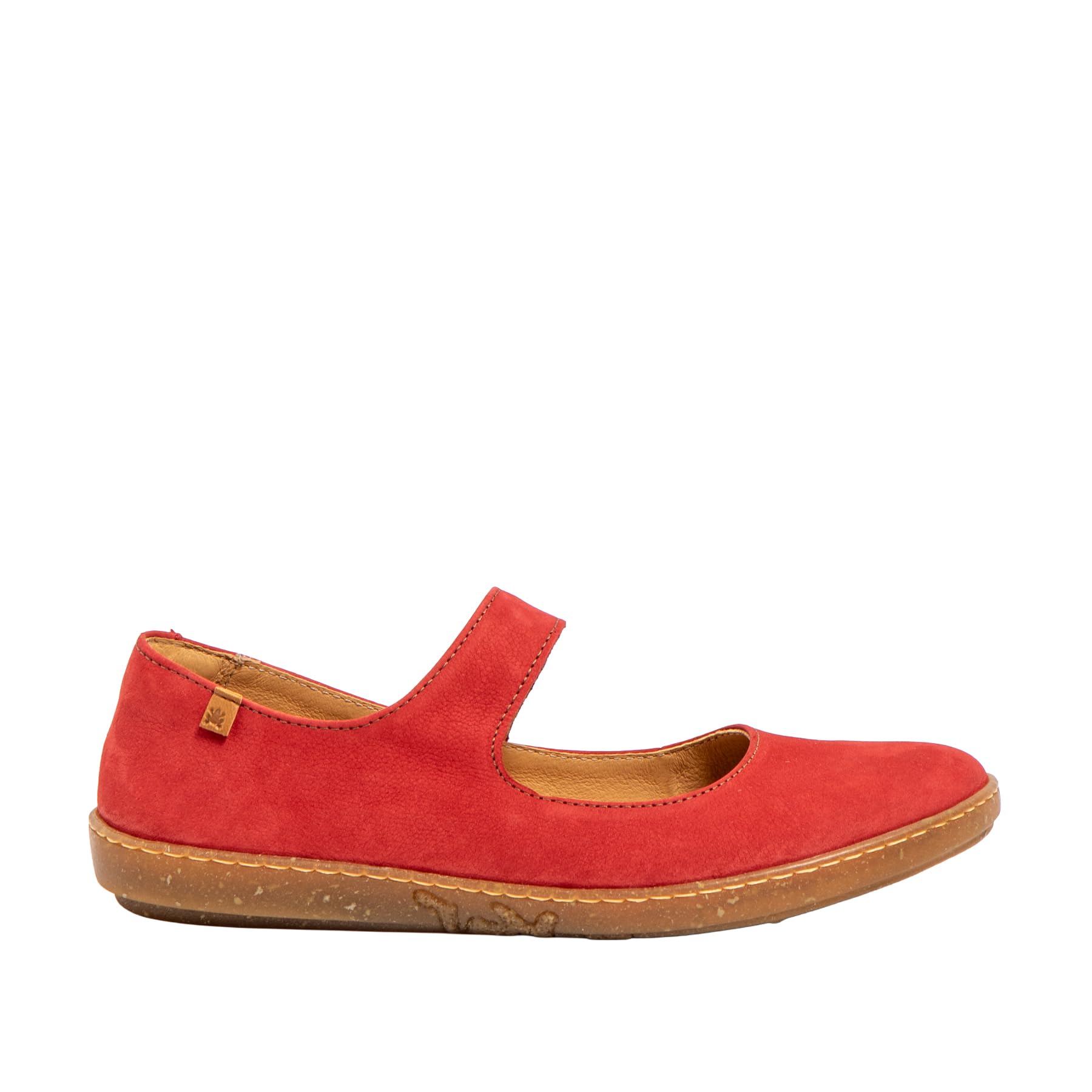 El Naturalista N5301 Koralle, flache Damen-Sandalen, Tibet, Größe 39