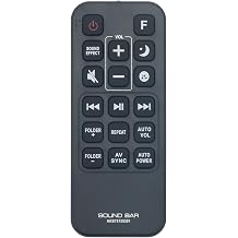 AKB75155301 Replacement Remote Control Applicable for LG Sound Bar SJ5 SJ5Y