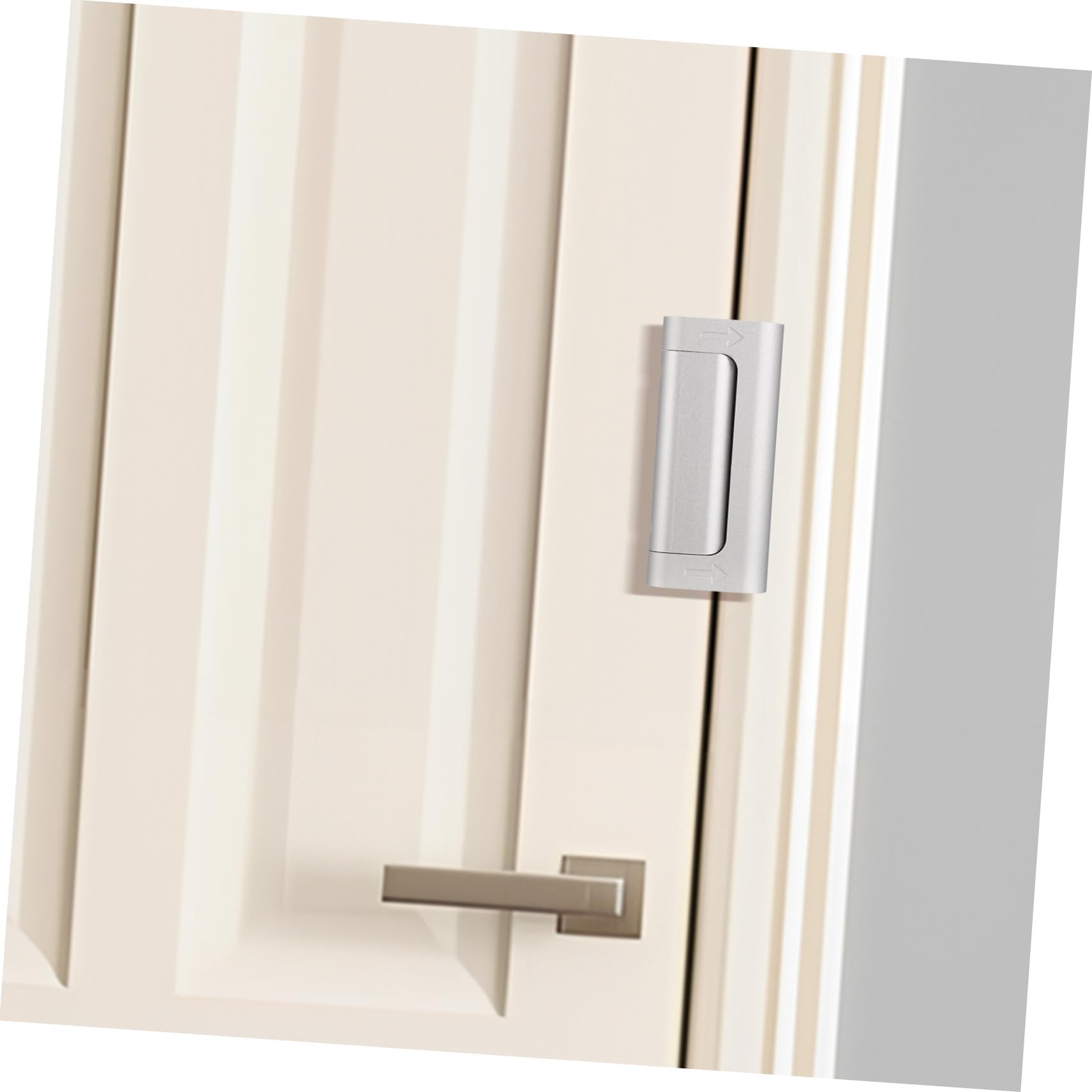 2pezzi Serratura Di Rinforzo Per Porta Dispositivo Di Sicurezza Per Porte Serratura Di Sicurezza Per Porta Interna Realizzata in Lega Di Alluminio Resistente e Durevole Facile Da i