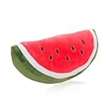 zhidiloveyou Watermelon Plush Pillow Cute Stuffed Fruit Toy Hug Pillow Gifts for Kids, 11.8