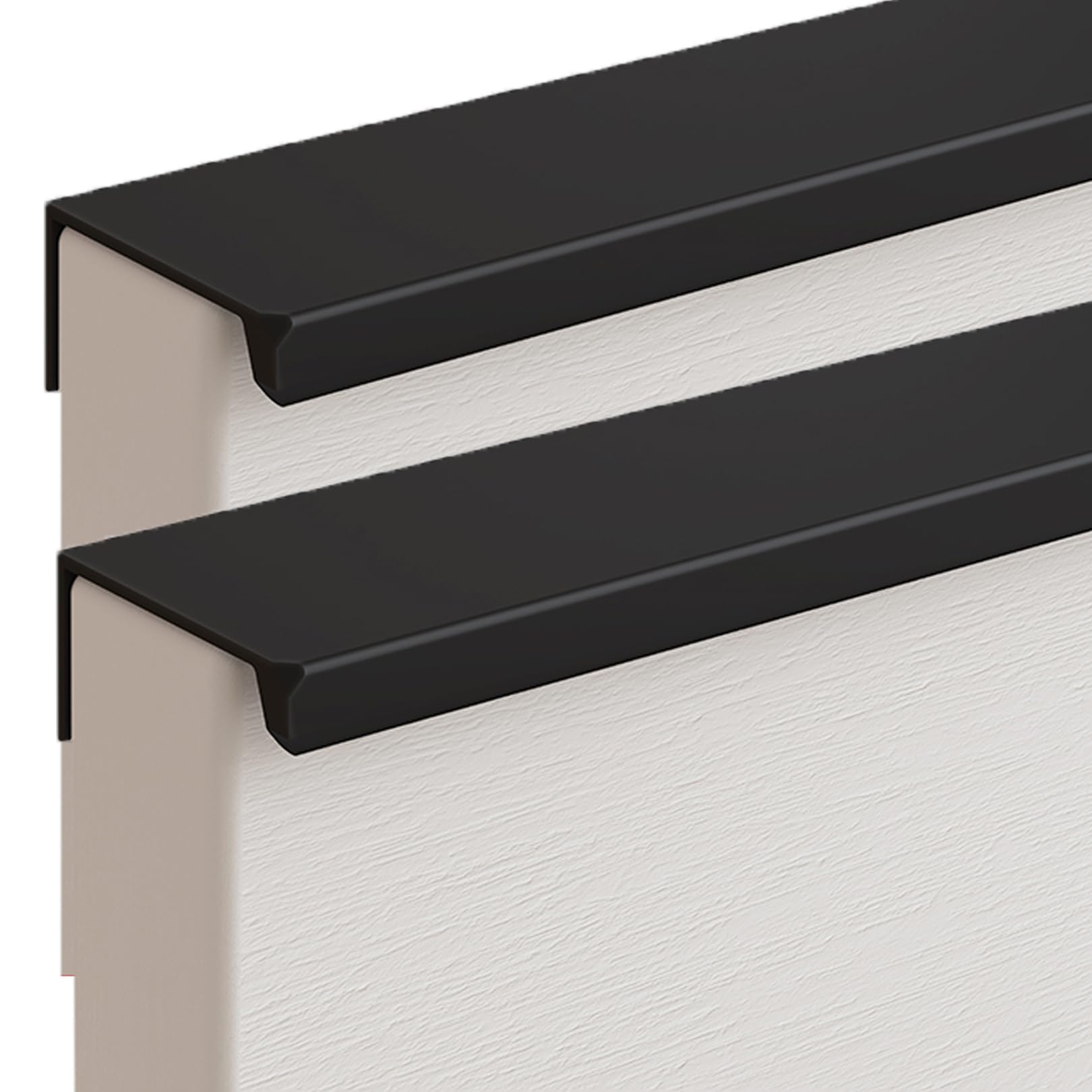 Zxdgsdrdtw Colors 1 Invisible Furniture Handles Space Aluminum Wardrobe Kitchen(,Hole Distance 320Mm)