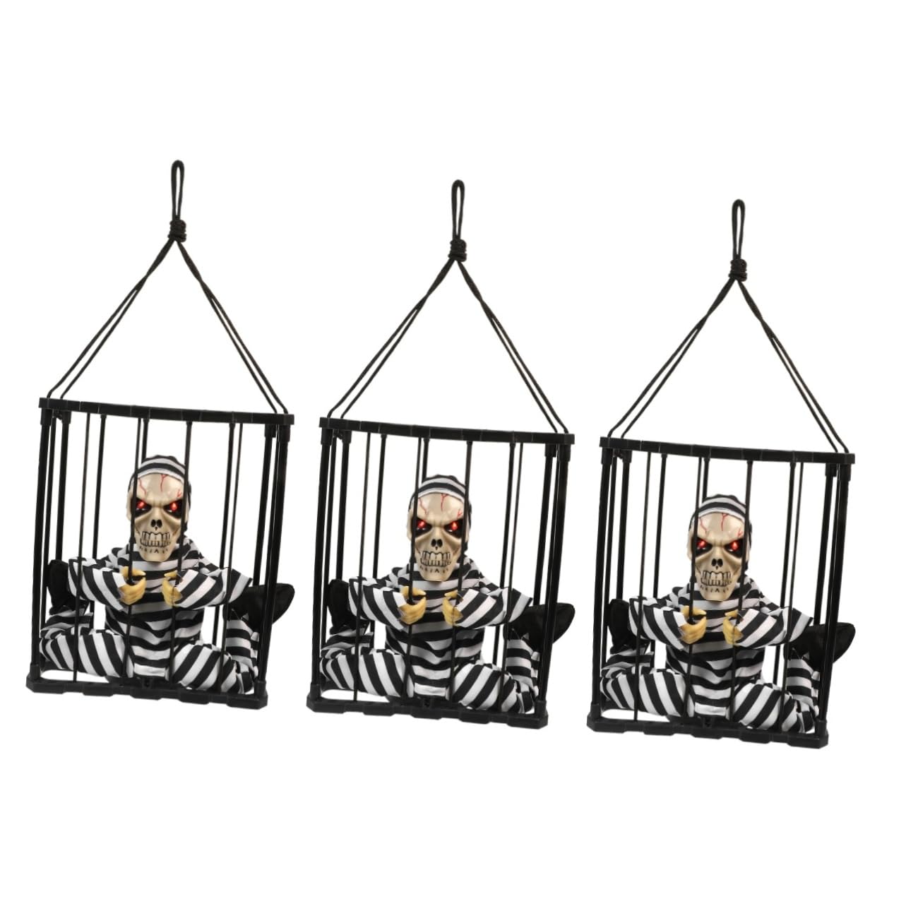 Cage lumineuse Halloween UPKOCH animée pour animer une déco statique avec sons et lumières