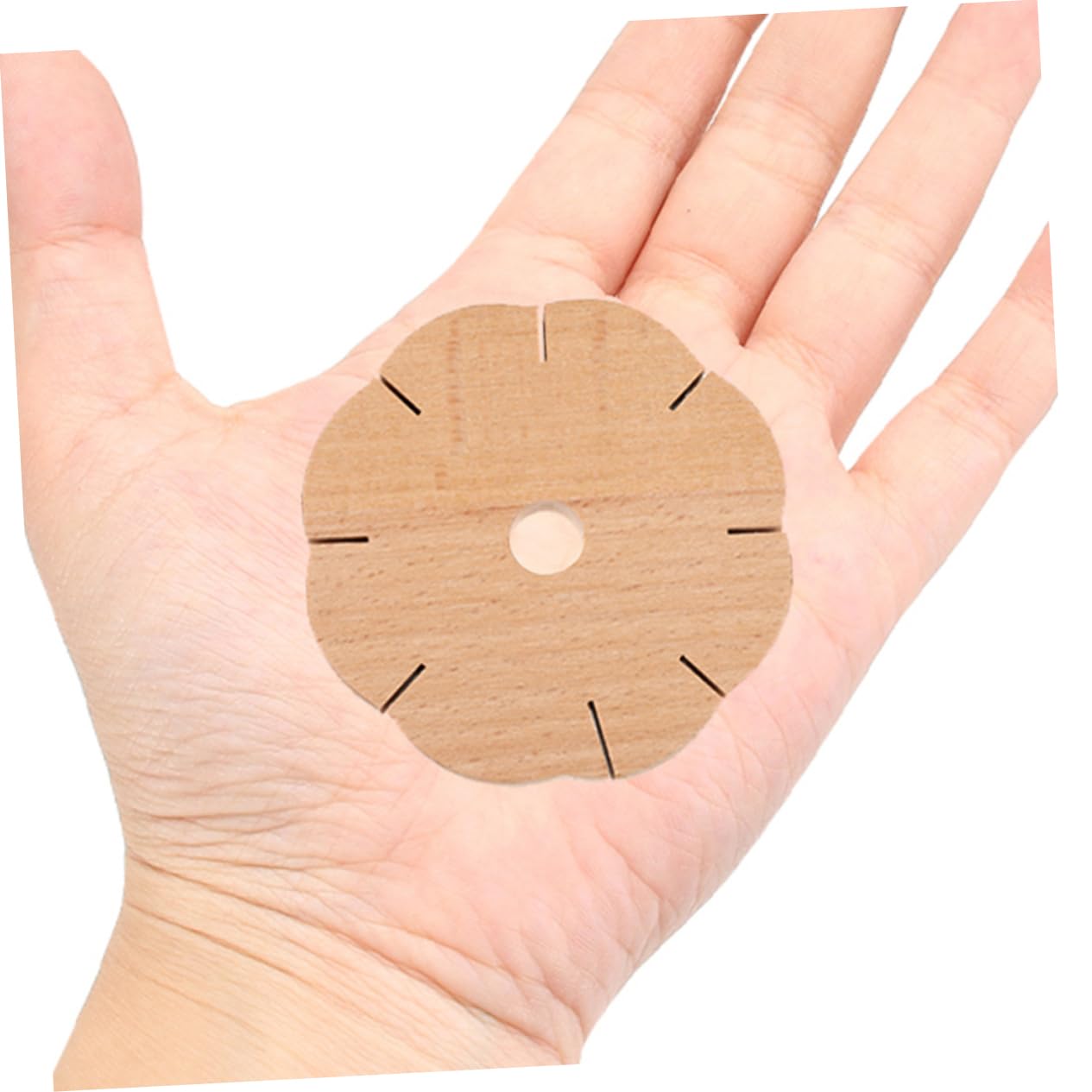 Operitacx 12stücke Teiliges Armband Strickscheibe Aus Holz Knüpfstern Für Kreative Armbänder Freundschaftsbänder Und Mehr Für Bastelprojekte Und Festivals