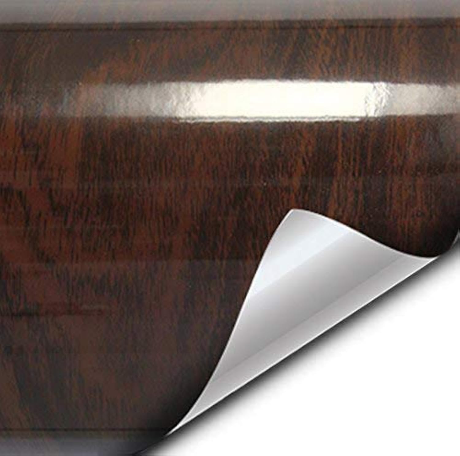 Amazon.com: VVIVID High Gloss Dark Brown Cedar Striped Wood Grain