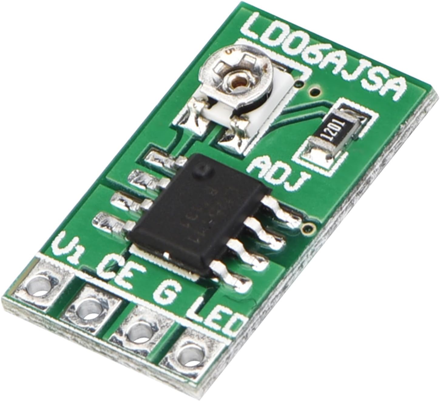 Constant Current Adjustable Module, Aluminum Miter T-Track PWM Control Board DC 3.3V 3.7V 5V LED Driver 30-1500mA for LED Li-ion