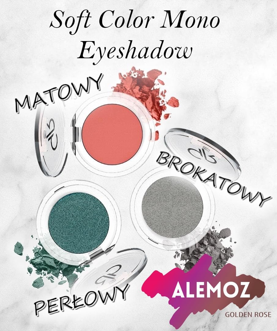 Golden Rose Soft Color Pearl Mono Eyeshadow No:60 1 Paket