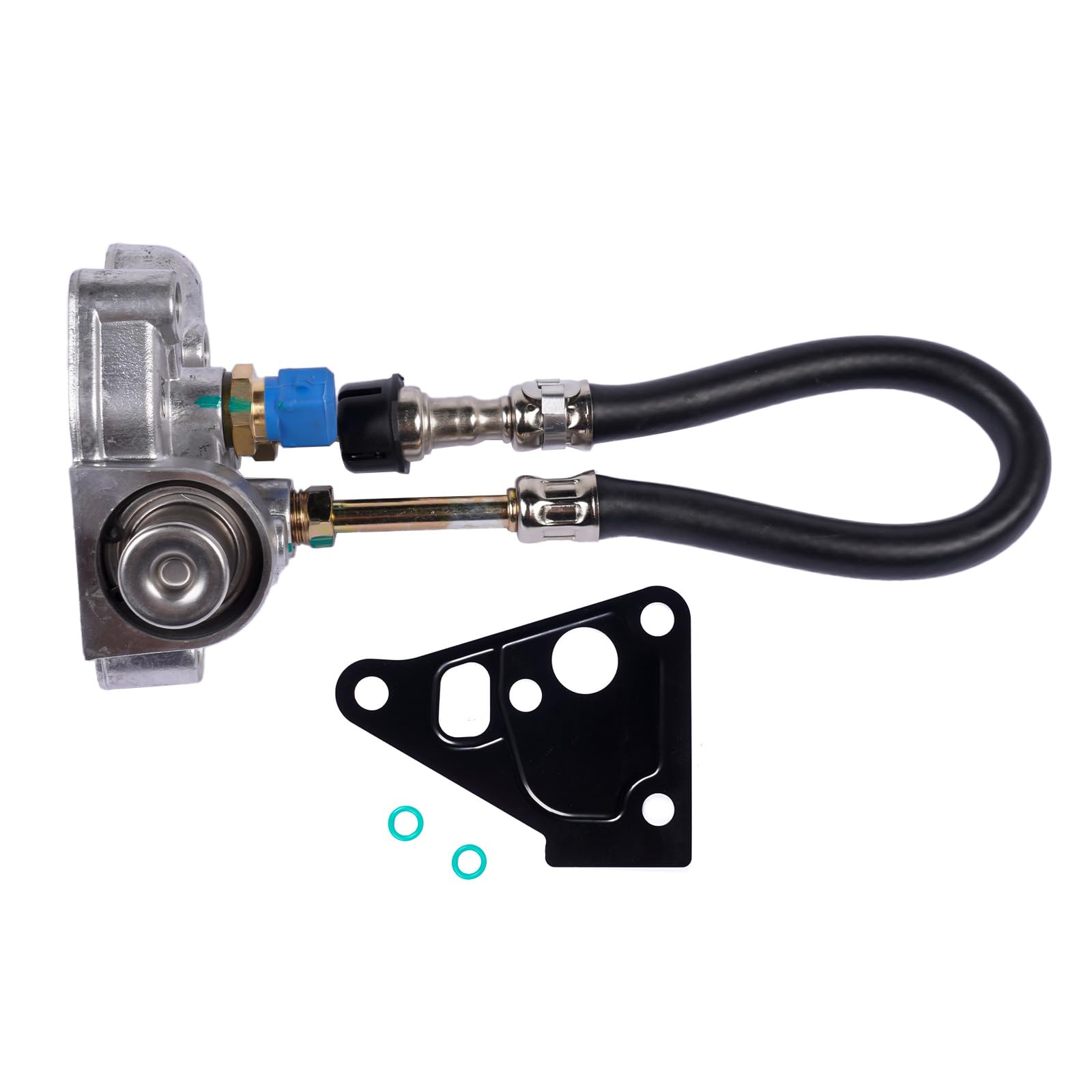 Regolatore di pressione del carburante con guarnizione Compatibile con Dis*cov*ery 2 TD5 2.5 LR016319 Hopzty