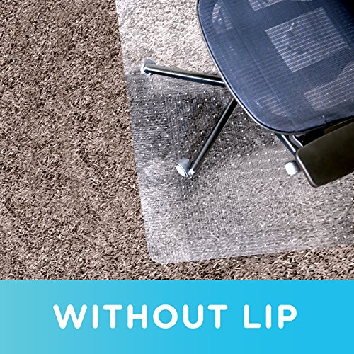Dimex C532003J 46"X 60 Inch Clear Rectangle Office Chair Mat For Low And Medium Pile Carpet thumb #6