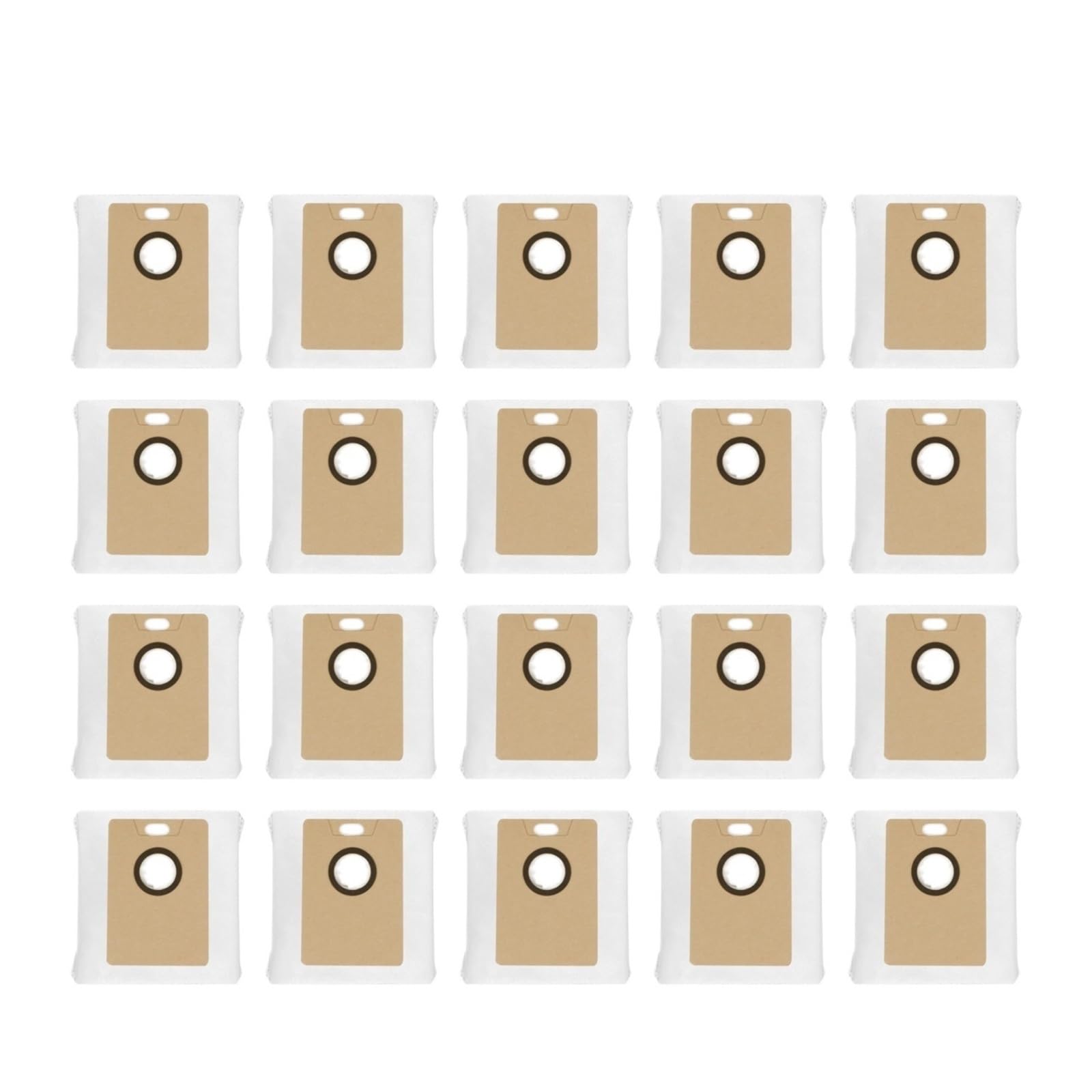 Bolsas For Polvo De Repuesto, Compatibles Con Aspiradoras Tapo,RV20/RV30 Max Plus, Bolsas No Tejidas De Gran Capacidad, Accesorios For Aspiradoras(20 Pcs Dust Bags)