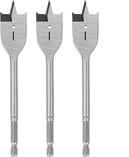 1 inch Wood Spade Drill Bit Wood Paddle Flat Bit 3 PCS