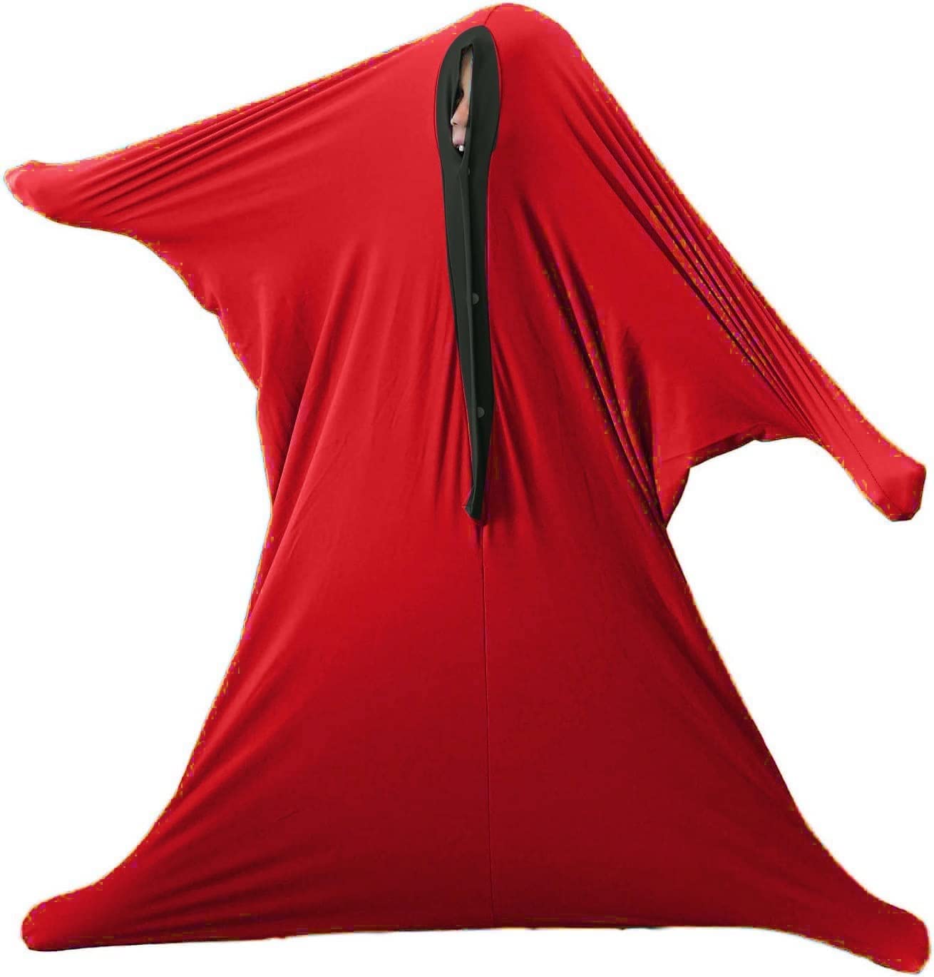 DELVOYE Fun Dynamic Movement Sensory Socks Autism and Sensory Processing Disorders Sensory Product Deep Pressure Sensory Sock for Self-Calm and Relaxation (Color : Red, Size : S-40