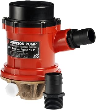 Johnson Pump Pro Series 1600 GPH Livewell/Baitwell Pump - 12V