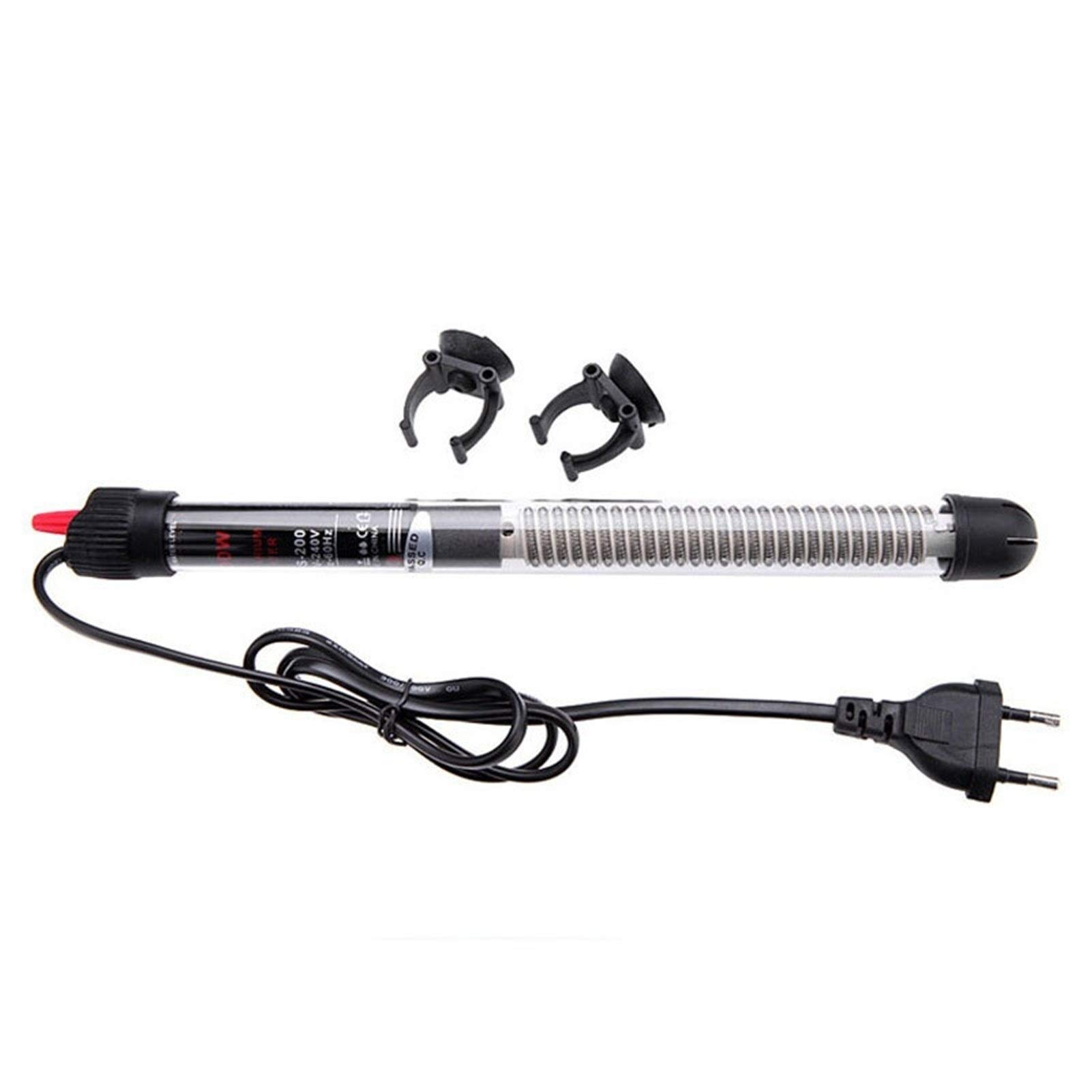 Riscaldatore per animali domestici Acquario riscaldamento asta regolabile riscaldamento dell'acqua Rod di temperatura costante controllo Fish Tank di calore ad acqua 25W / 50W / 100W / 200W / 300W