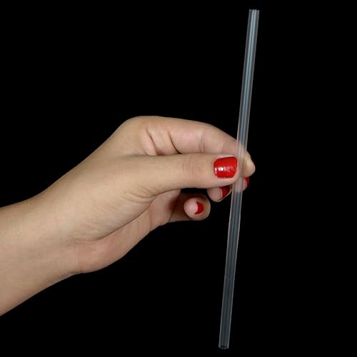 Miniatura 2 de Daxwell Pajitas de 7.75 pulgadas x 0.236 in, envueltas individualmente, transparente (caja de 12,000)