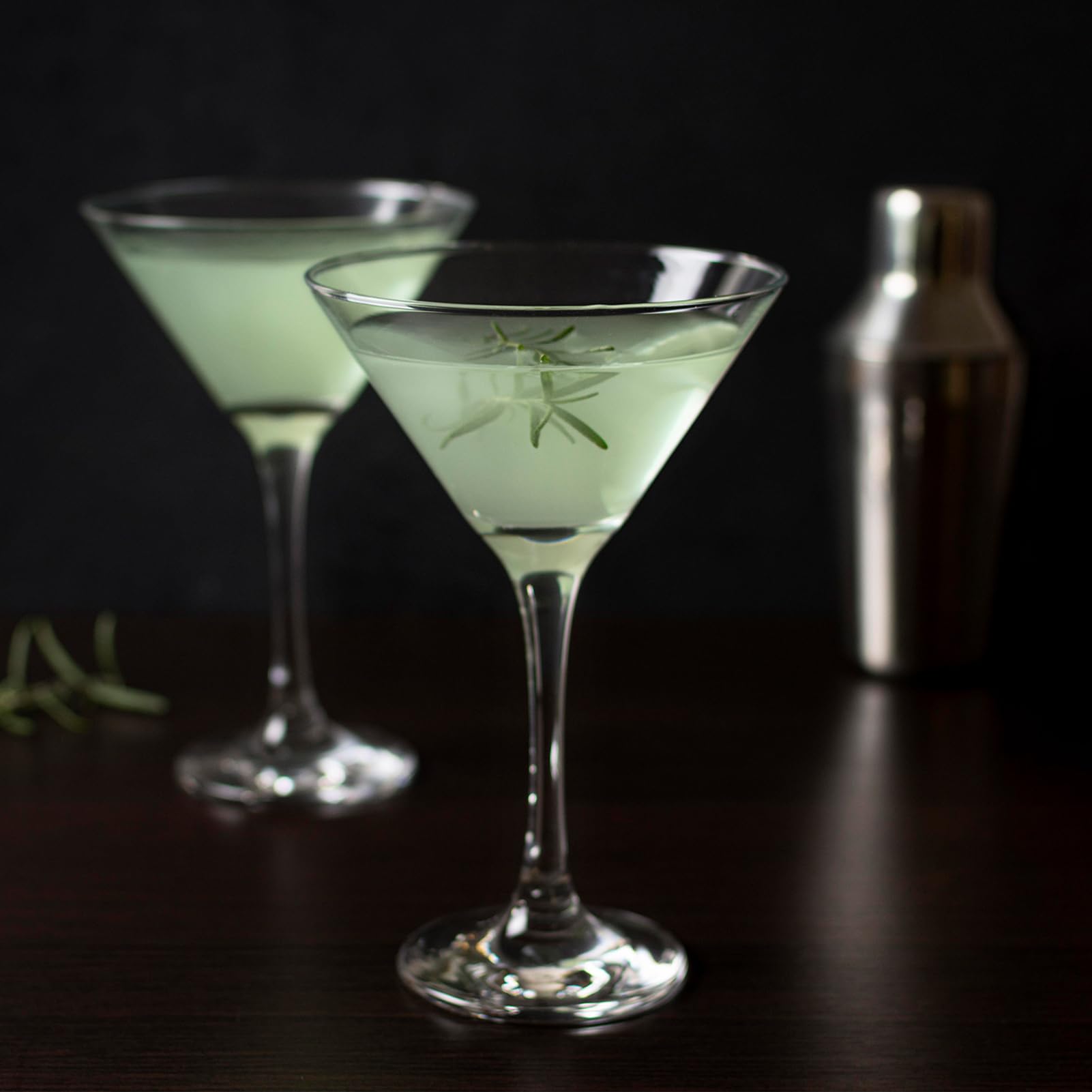 6 bicchieri da Martini classici in vetro soffiato a mano, 104,9 g, perfetti per Martini Cosmopolitan Gimlet Home Bar Party e set regalo di eleganti bicchieri Martini