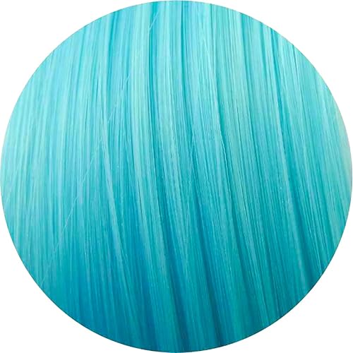 Miniatura 3 de ZIPLOOKS - Extensiones de cabello de fibra ultra sintética de color verde azulado tropical de 20 pulgadas con tecnología patentada Z Tool, cabello y