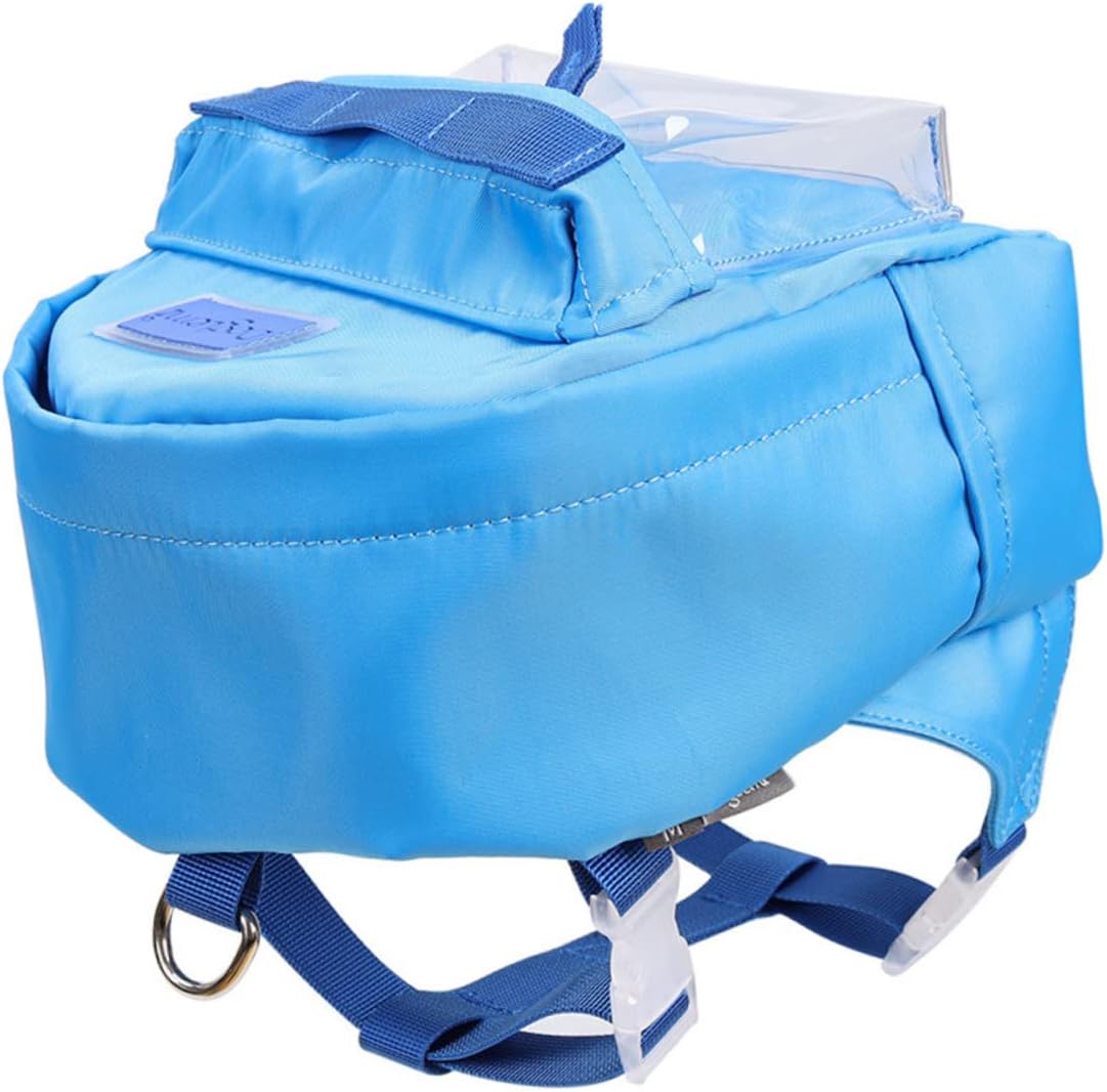 ORFOFE PET Backpack Carrier Adjustable Dog Knapsack Chest Strap Travel Bag for Cats and Dogs Lost Design for Hiking and Outdoor Adventures