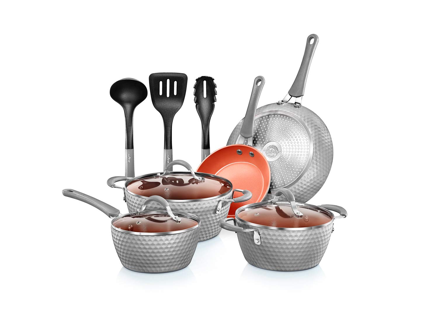 NCCW11GD Cookware Set, Gray