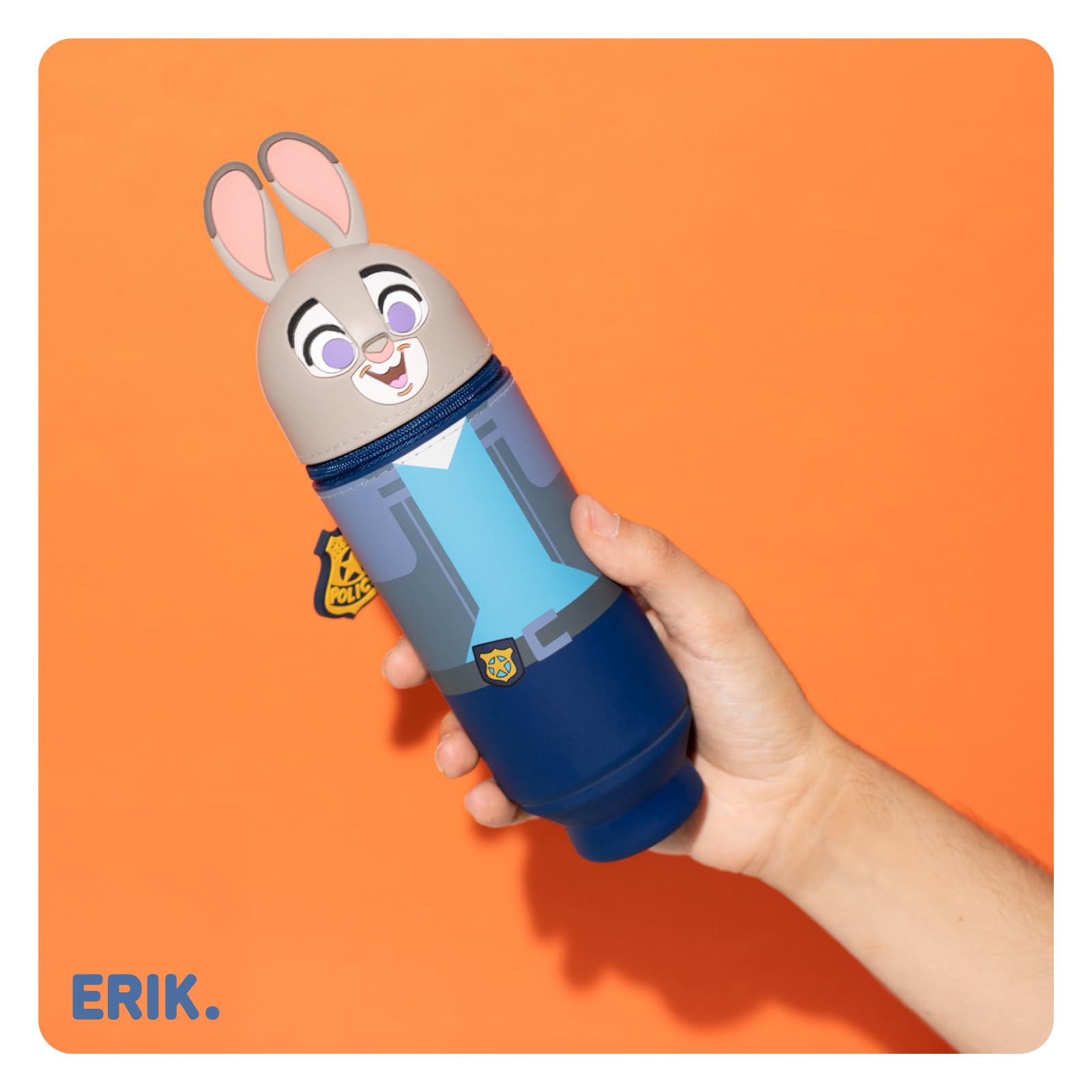 Grupo Erik Trousse Scolaire Disney Zootopia Judy Hopps Extensible Silicone Fournitures Bureau Papeterie Cadeaux