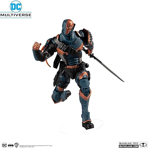 Miniatura 3 de McFarlane Toys DC Multiverse Deathstroke: Batman: Arkham Origins - Figura de acción de 7 pulgadas, multicolor (15342-2)