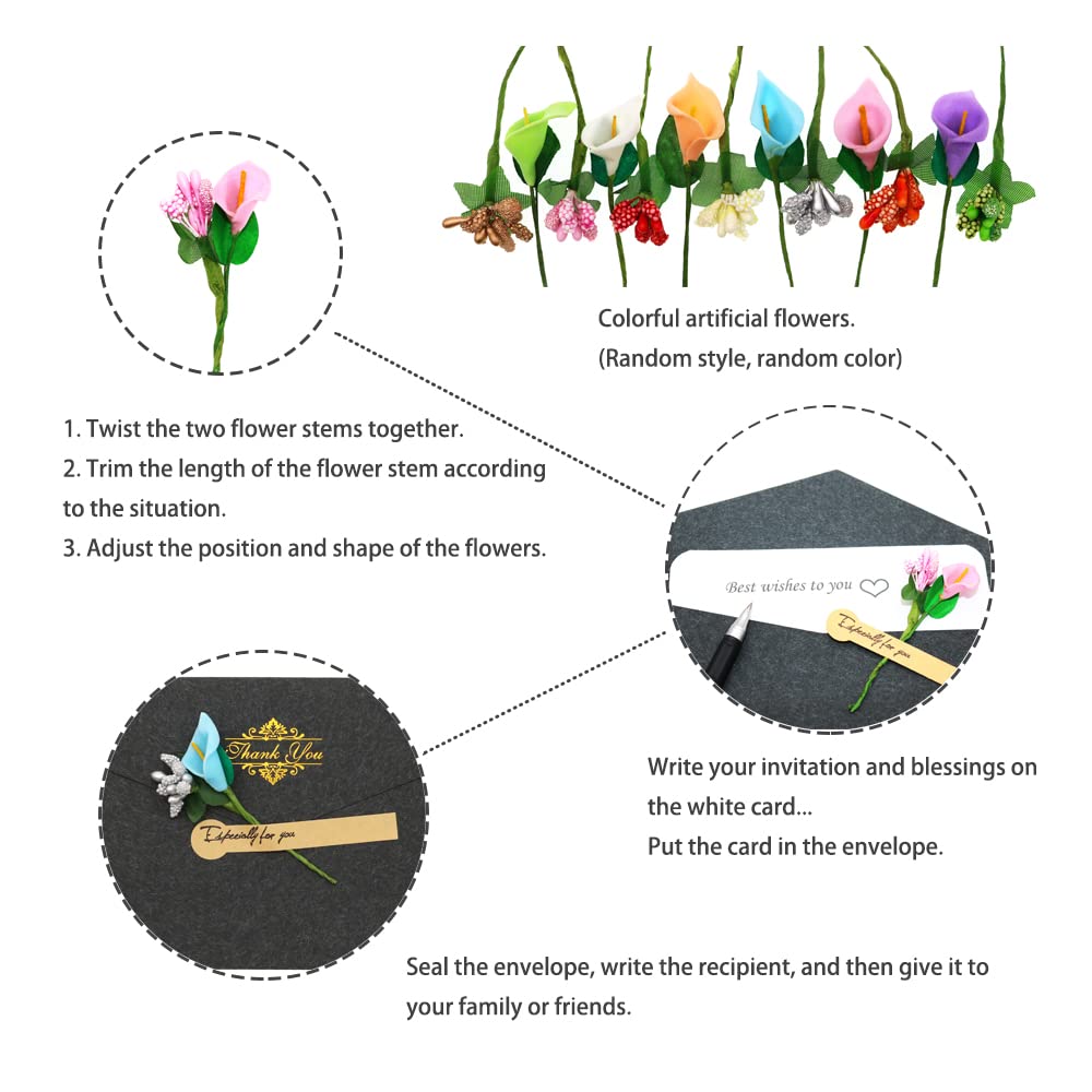 10 Buste Kraft Vintage Con Nastro - Per Inviti, Matrimoni E Biglietti Regalo, Colore Rosso - Foto 2