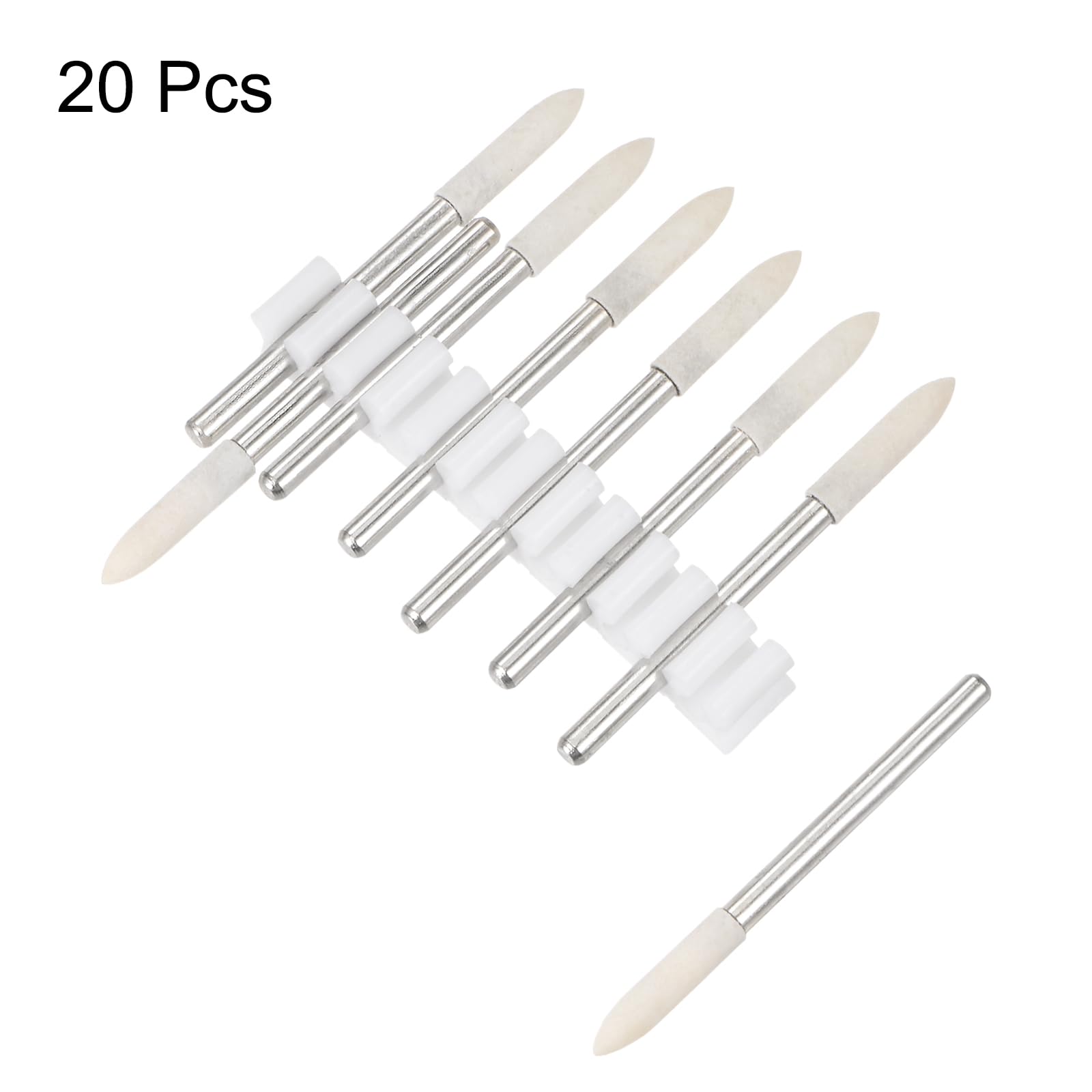 Wool Felt Polishing Bits - 20 Pack -4