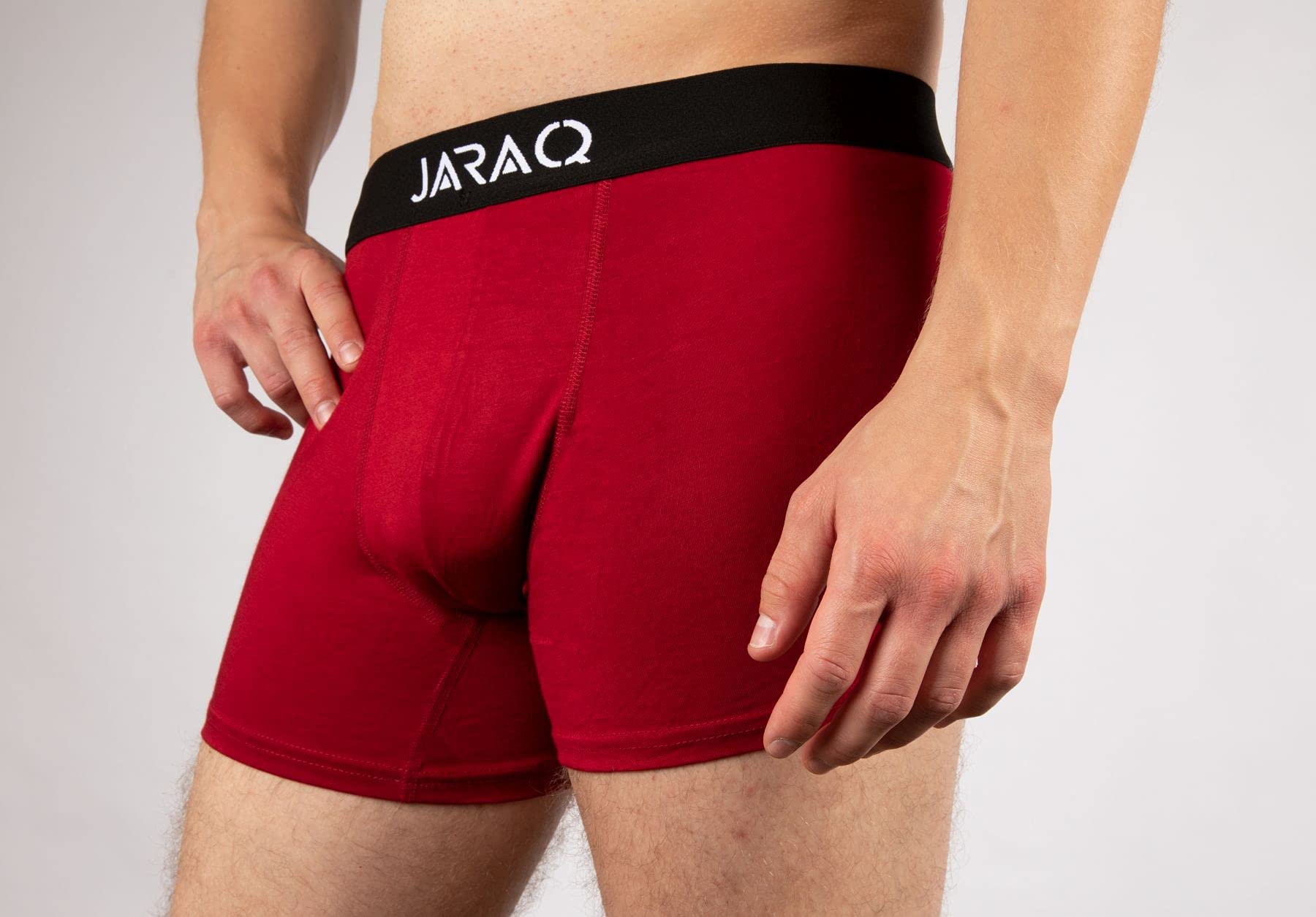 Bambus Herren Unterhose Boxershorts 6er Pack Perfekte Passform Anti Loch (2004 - Bordo, XL)