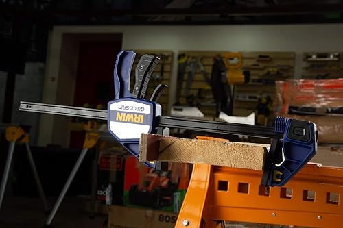 Miniatura 5 de Irwin herramientas industriales tornillo de banco y barra de liberación de 6 pulgadas