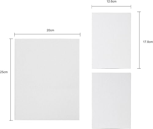 Miniatura 4 de GC QUILL Juego de 36 pinturas acrílicas, 54 piezas de suministros de pintura con 36 tubos de 0.47 onzas líquidas, pinceles, cuchillos, lienzo,