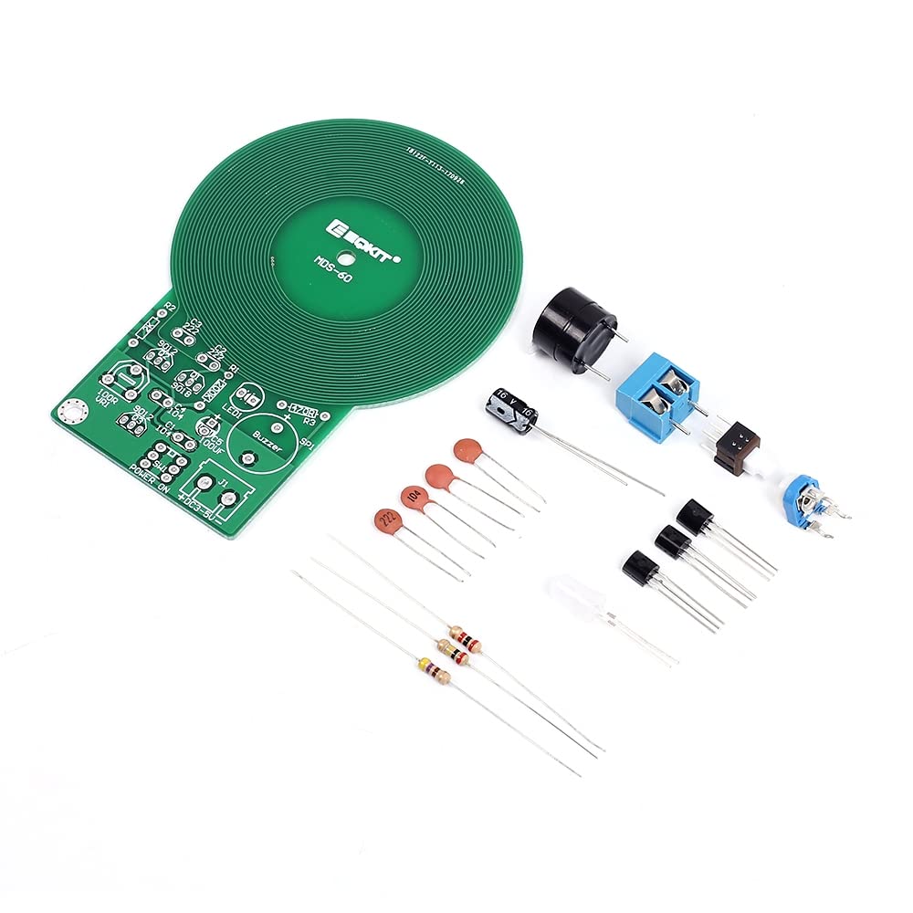 DIY Kit Metal Detector Kit, DC 3V-5V 60mm Non-contact Sensor Module for DIY Electronic Soldering Practice - Image 4