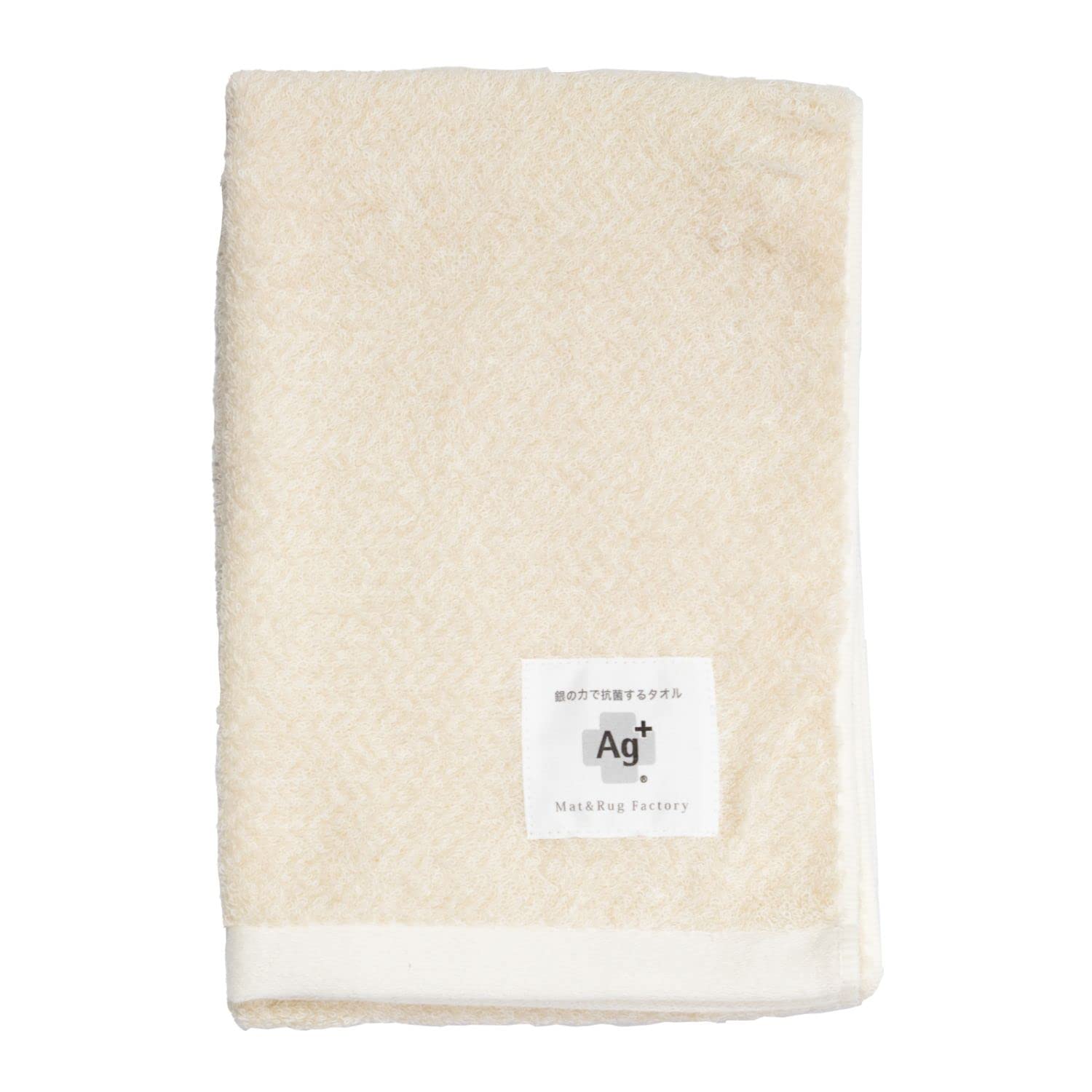 ☆ オカ OKA Aｇ+銀の力で抗菌するタオル 約34cm ル 銀イオン 414 : オカ(OKA) Aｇ+銀の力で抗菌するタオル 約34cm×77cm
