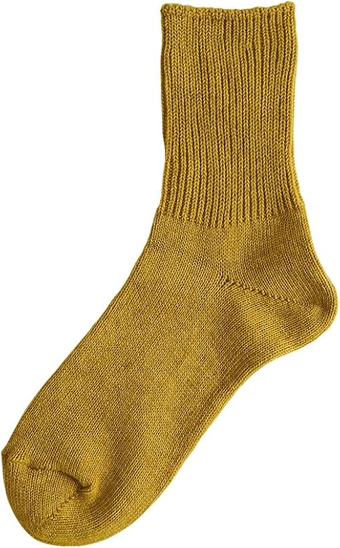 Amazon.co.jp: [andè] 靴下 コットン カシミヤ ソックス 23-25cm 日本 