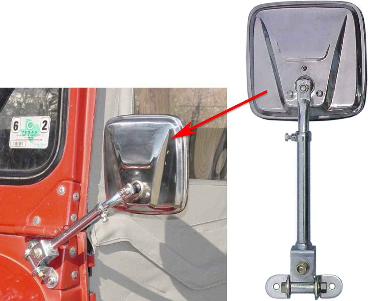 Amazon.com: Land Cruiser FJ40 - Mirror Arms & Heads - Telescoping