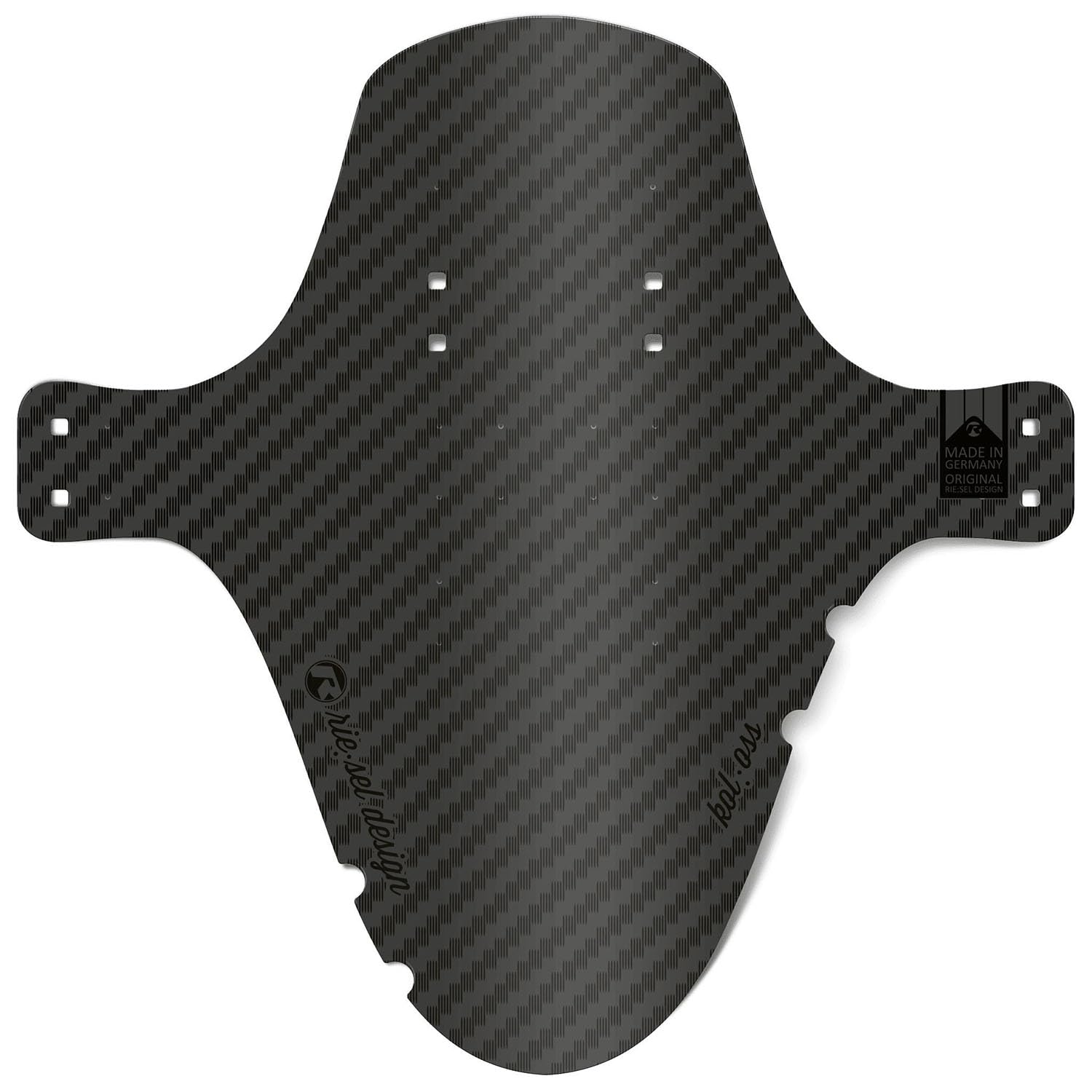 Riesel Design – Garde-boue avant de vélo pour protection de la fourche et de la suspension – Ajustement sécurisé pour enduro, trail, tout terrain, freeride, descente ou VTT électrique – KOL:OSS –