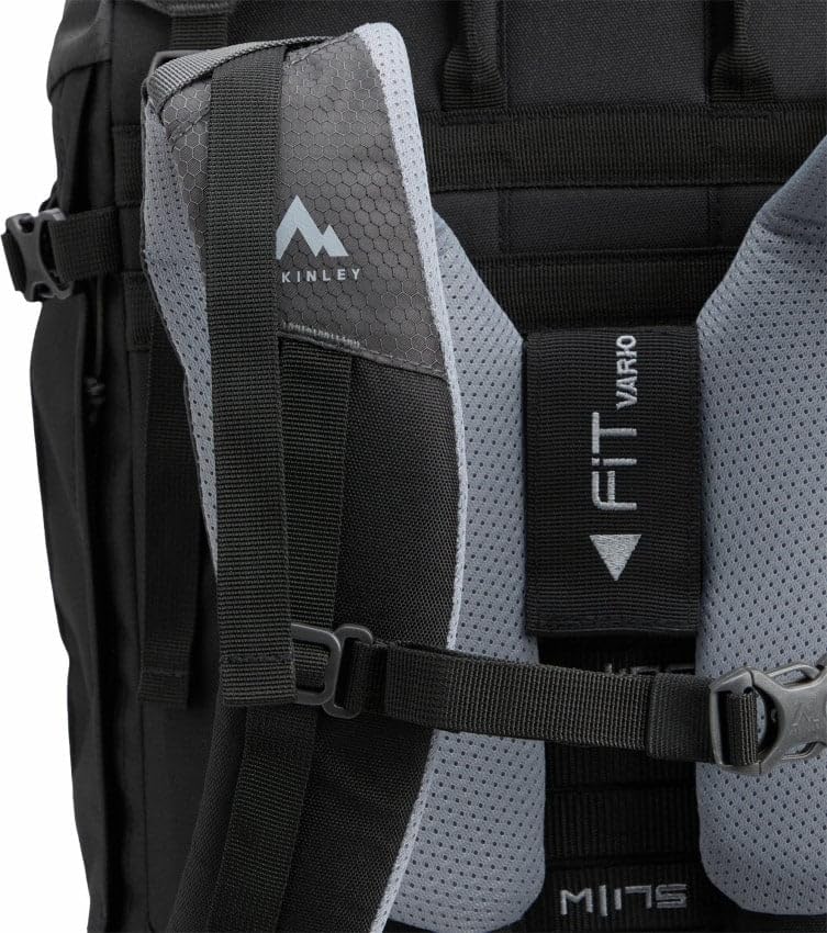 Mckinley Unisex Make II CT 75+10 Vario Plecak trekkingowy Anthracite/Black Nig One Size