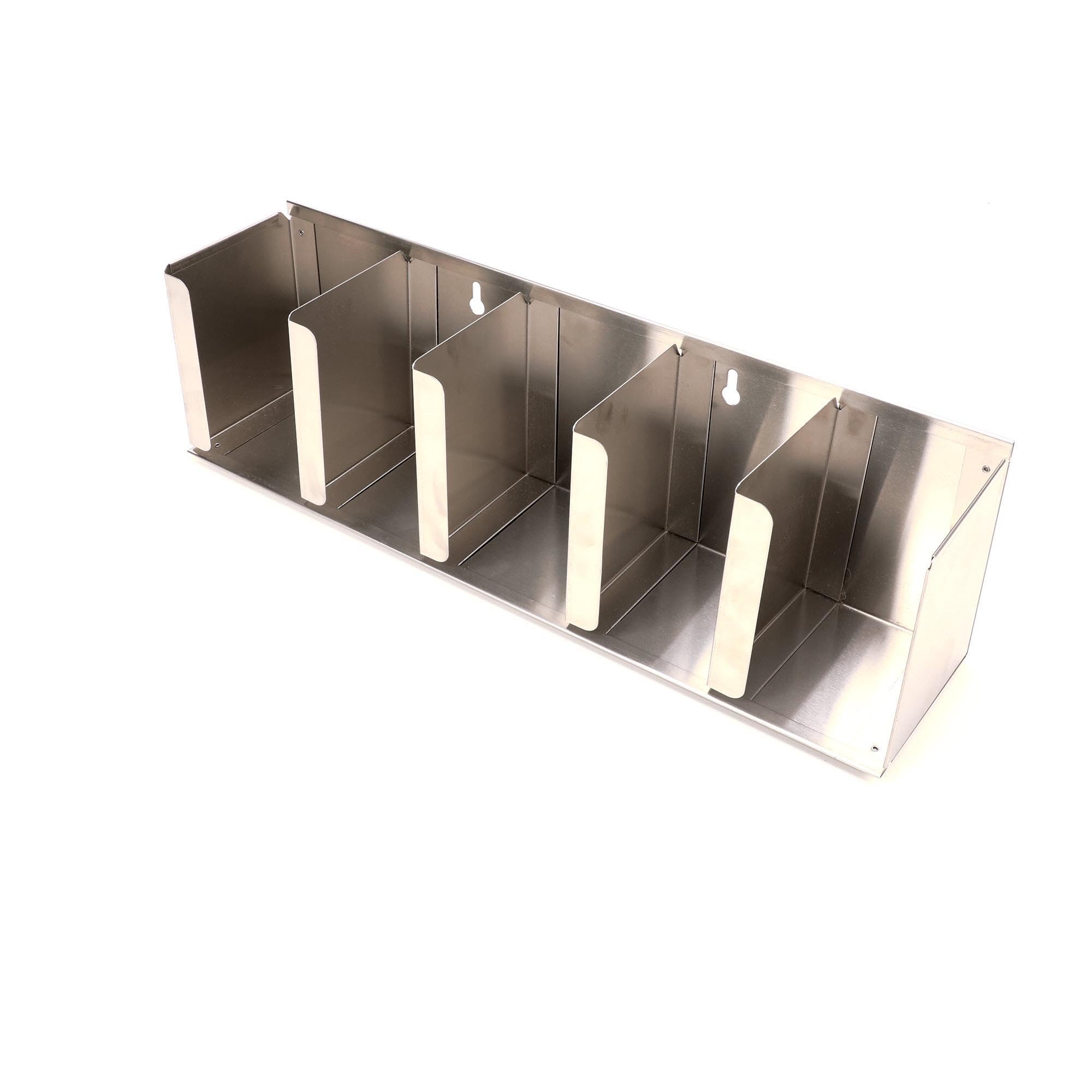 Adjustable Lid Storage Rack by San Jamar – 5 inches, Stainless Steel, Stainless, Model L1022