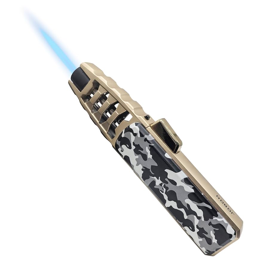 Torch Fire Lighter Jet Flame Butane Gas Refillable Safety Igniter Improved For Hob Stove Oven Wood Burners Fireplace Grills BBQ Cookers Camping Outdoor Long Candle Lighters, No Butane Prefilled – Grill Parts Hub