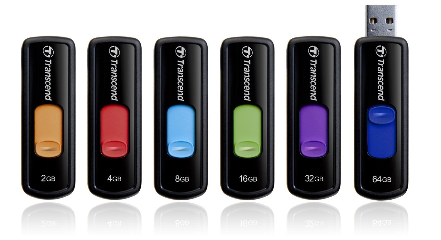 USB JetFlash510 8GB 防水 Transcend JetFlash 500 16GB USB 2.0 Pen Drive(Black /Green