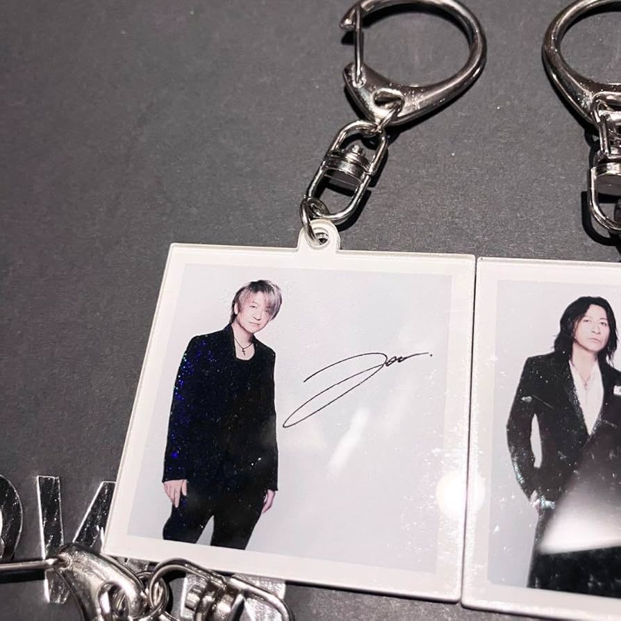GLAY AMEX 特典キーホルダーサイン入り